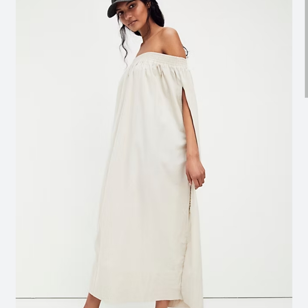 Free people siyah midi dress